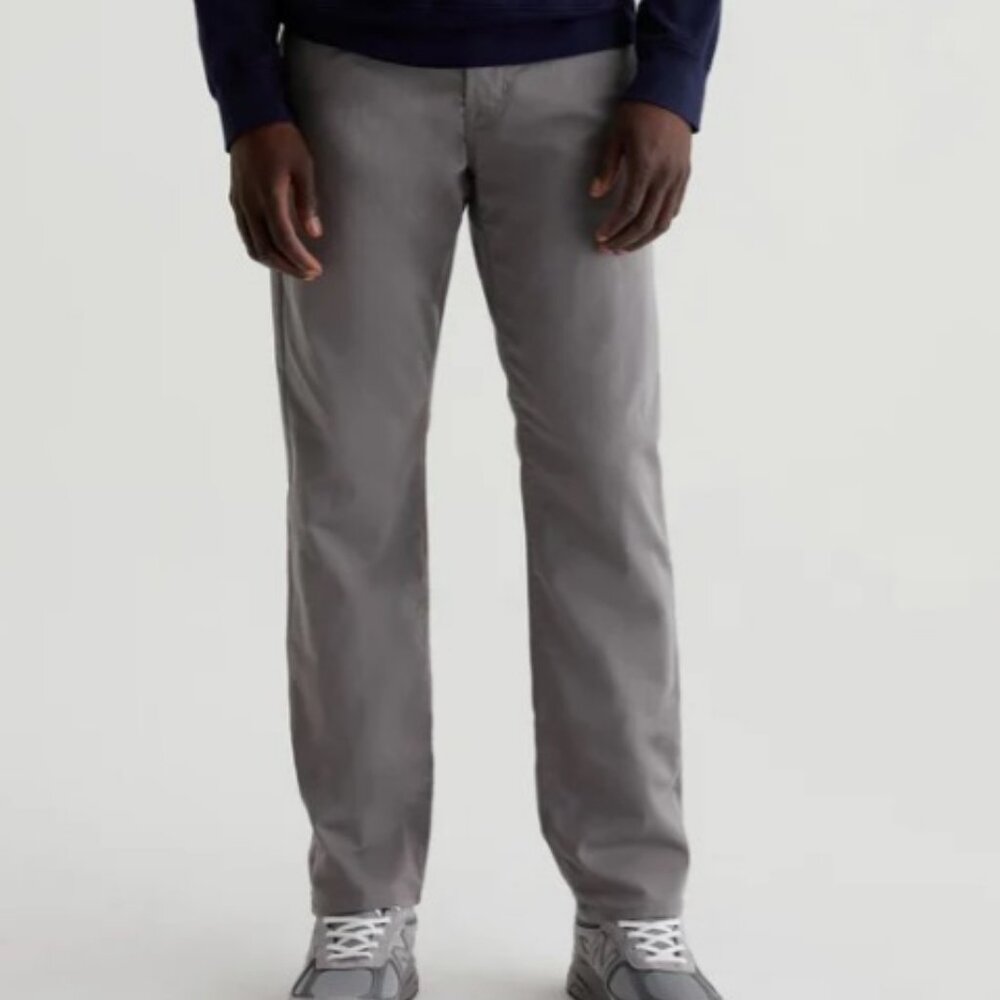 Adriano Goldschmied AG Everett Slim Straight Gray Pants Size 30x34